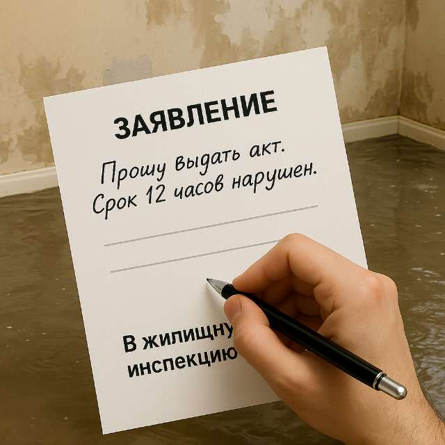 Что делать если не выдают акт